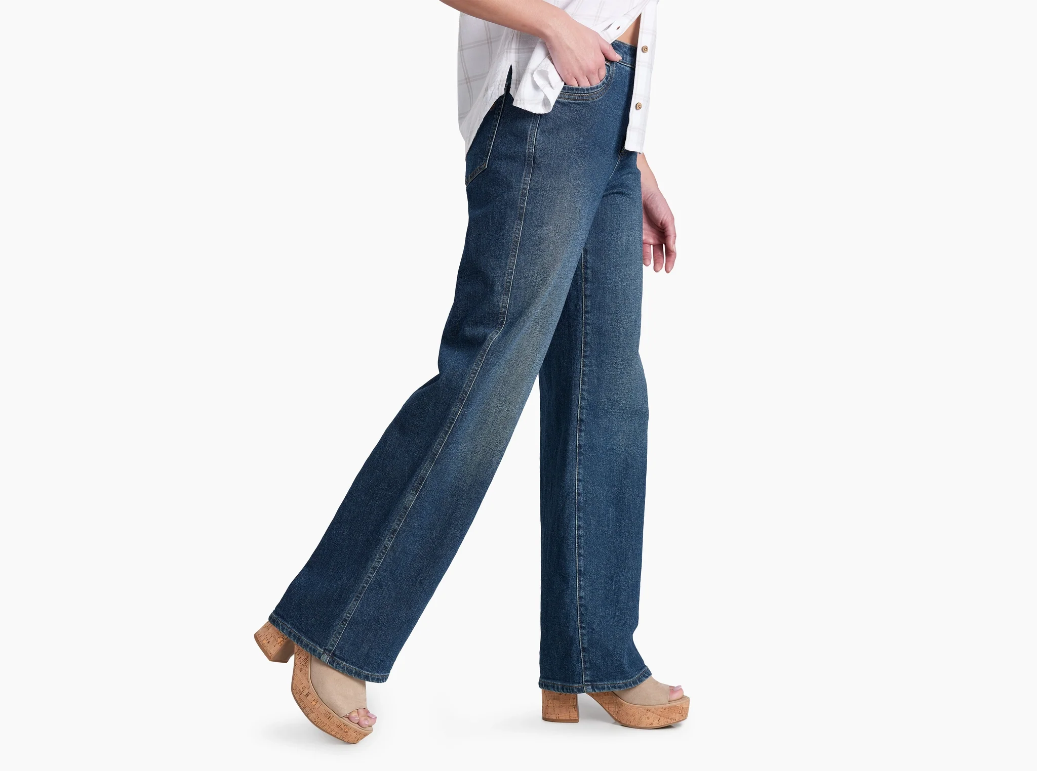 KONTOUR™ RIGID WIDE-LEG DENIM - Image 4