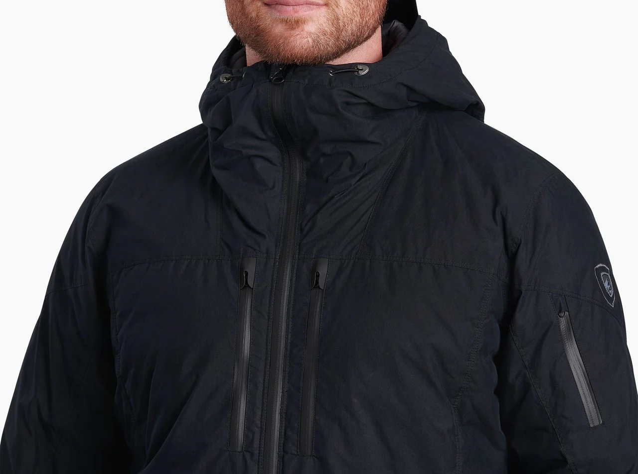 WYLDEFIRE DOWN HOODY - wax coated - Image 12