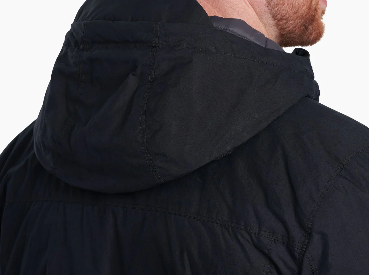 WYLDEFIRE DOWN HOODY - wax coated - Image 13