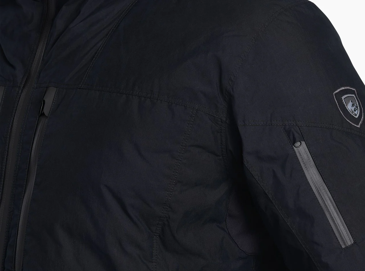 WYLDEFIRE DOWN HOODY - wax coated - Image 14