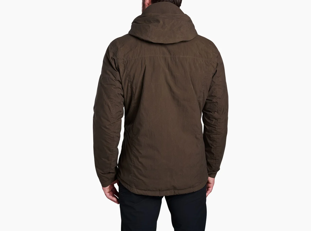 WYLDEFIRE DOWN HOODY - wax coated - Image 3