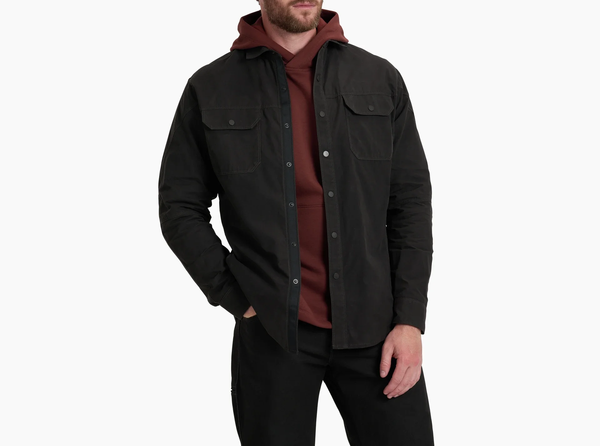 THE OUTSIDER® SHIRT-JAC - wax-coated - Image 6