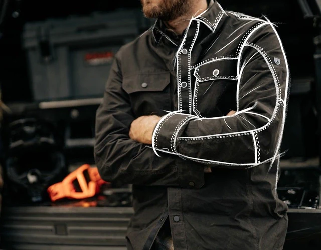 THE OUTSIDER® SHIRT-JAC - wax-coated - Image 9