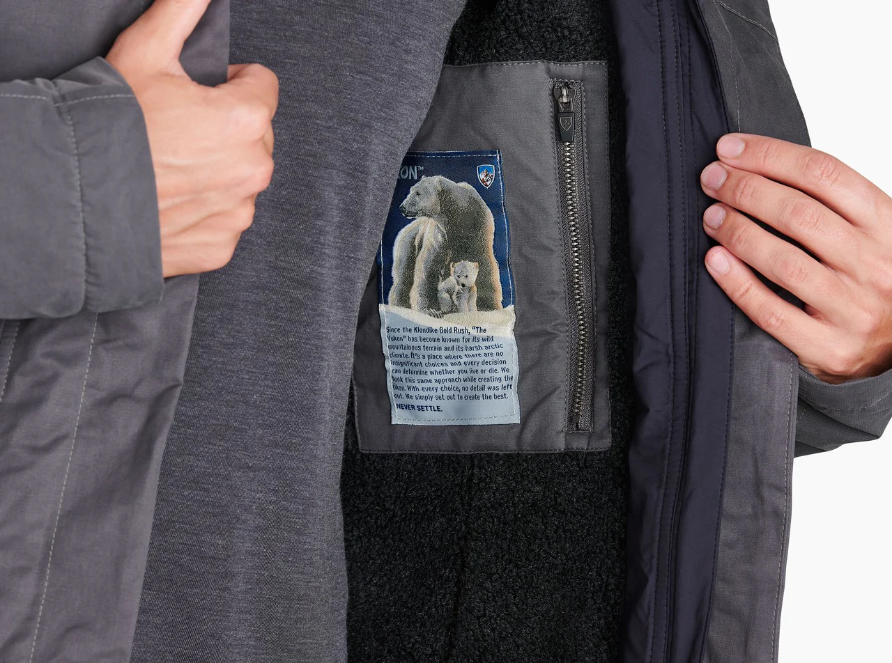 UKON™ FLEECE LINED HOODY - wax coated - Image 9